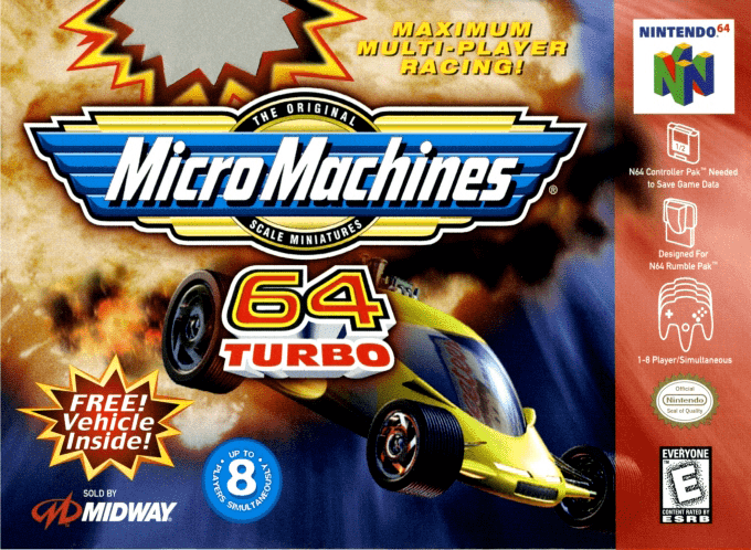 Micro Machines 64 Turbo