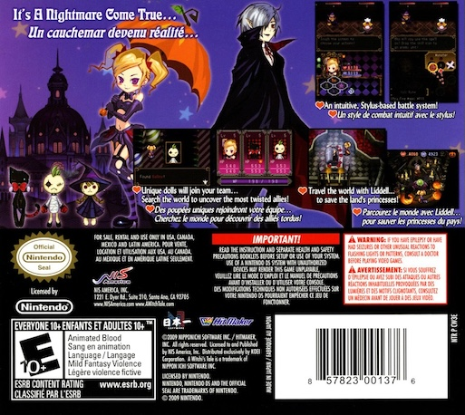 A Witch's Tale — Box back