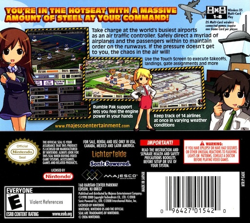 Air Traffic Chaos — Box back