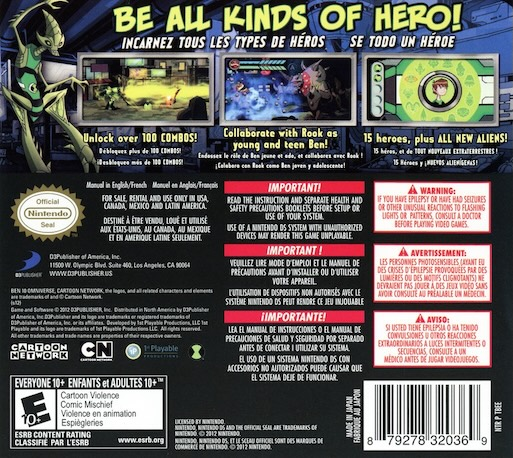 Ben 10: Omniverse — Box back