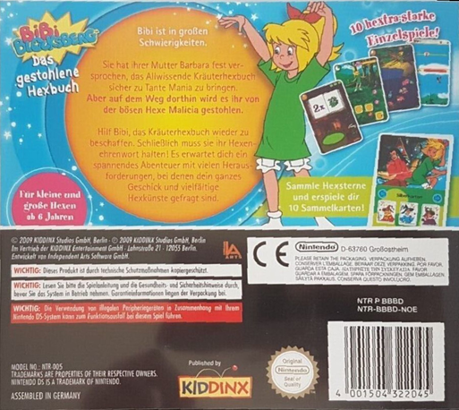Bibi Blocksberg - Das Gestohlene Hexbuch — Box back
