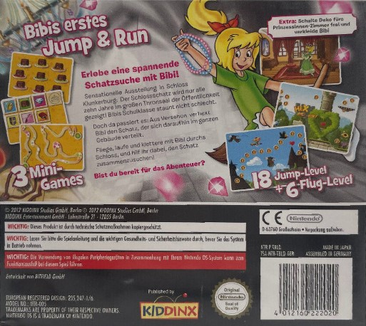 Bibi Blocksberg - Der Verhexte Schloss-schatz — Box back