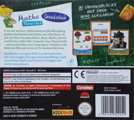 Bibi Blocksberg: Grundschule Mathematik - Klasse 1 Bis 4 — Box back