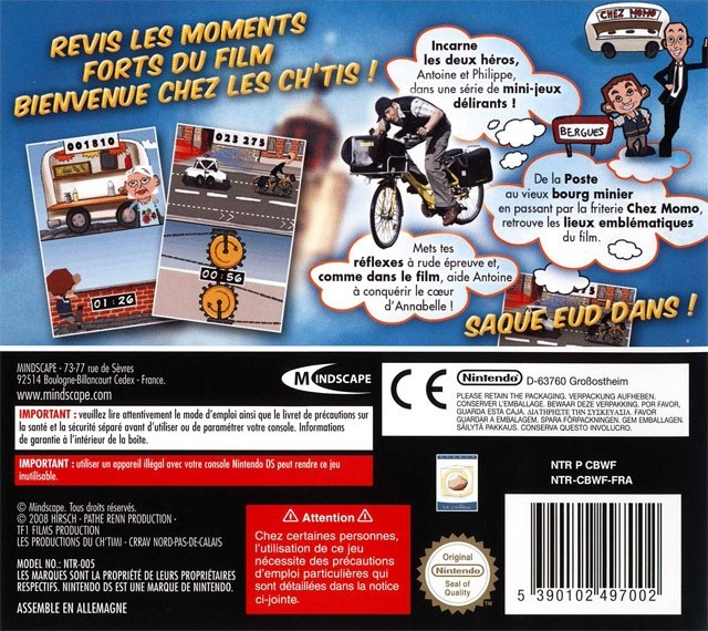 Bienvenue Chez Les Ch'tis - Le Jeu — Box back