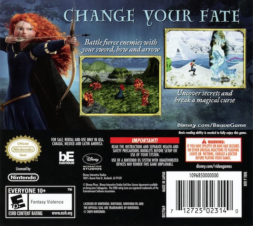 Brave — Box back