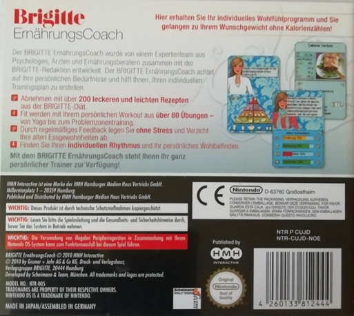 Brigitte - Ernaehrungs Coach — Box back