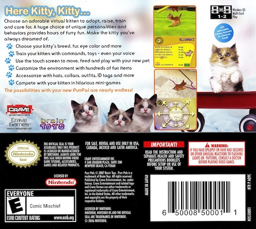 Cats Academy — Box back