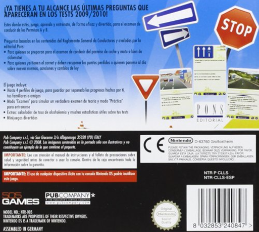 Driver License Trainer Italia — Box back