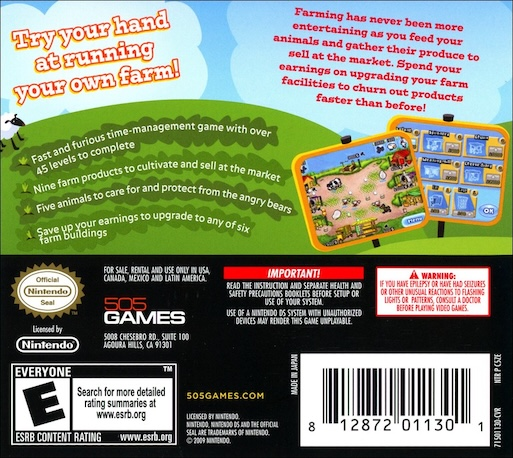 Farmtopia — Box back