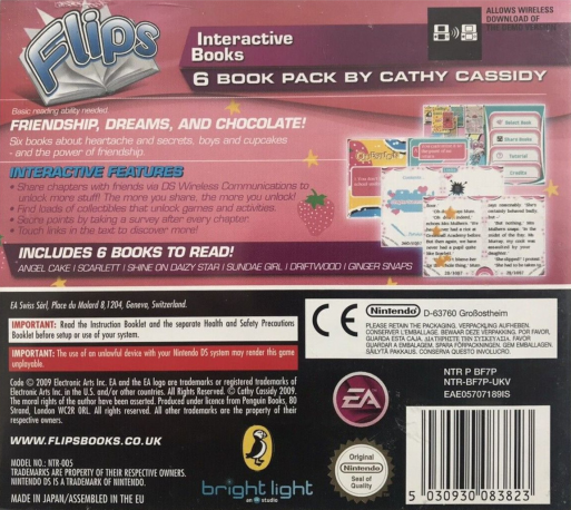 Flips 6 Book Pack - Cathy Cassidy — Box back
