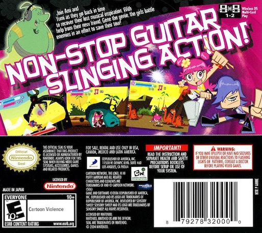 Hi Hi Puffy AmiYumi - The Genie & the Amp — Box back