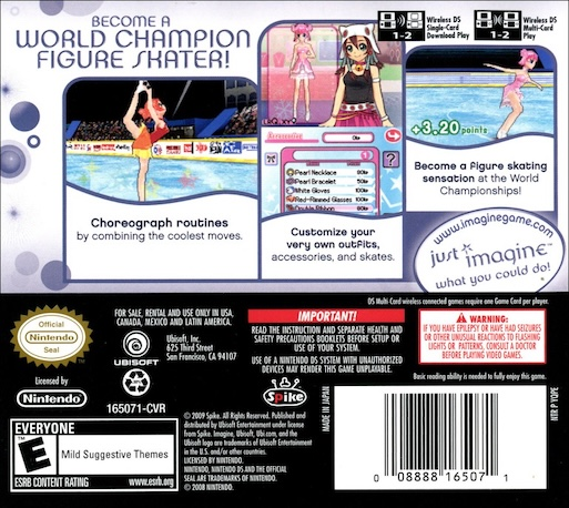 Imagine - Ice Champions — Box back