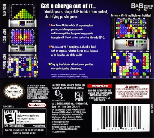 Konductra — Box back