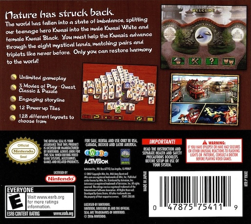 Mah Jong Quest - Expeditions — Box back