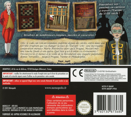 Marie-antoinette Et Les Disciples De Loki — Box back