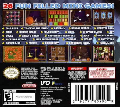 OMG 26: Our Mini Games — Box back