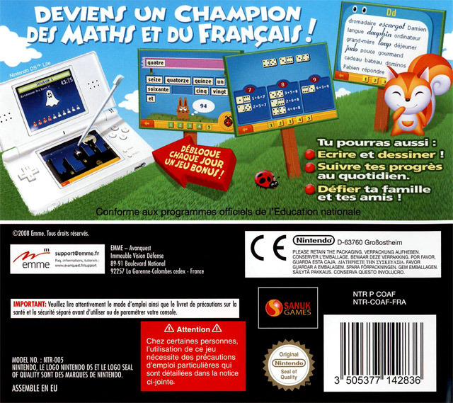 Passeport du CP au CE1 — Box back
