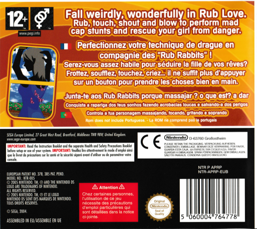 Project Rub — Box back