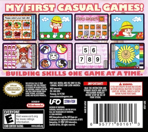 Smart Girl's Playhouse Party — Box back