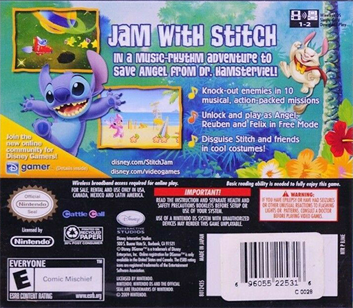Stitch Jam — Box back