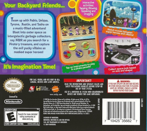The Backyardigans  — Box back