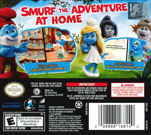 The Smurfs 2  — Box back