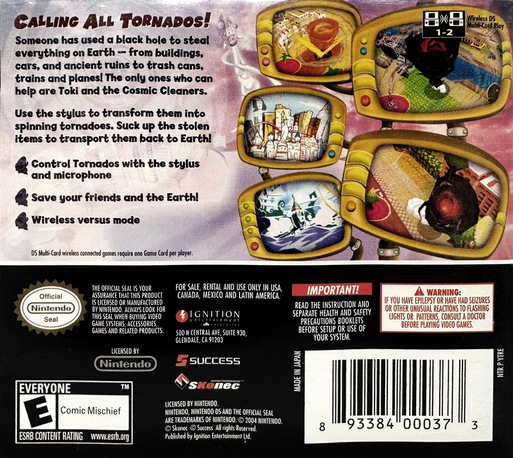 Tornado — Box back