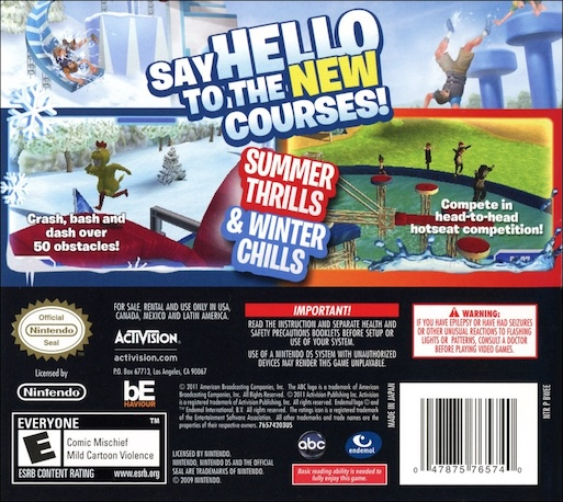 Wipeout 2 — Box back