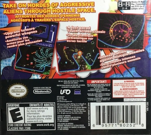 XG Blast! — Box back