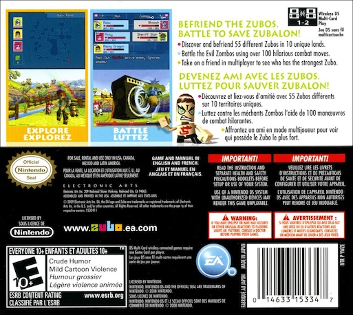 Zubo — Box back