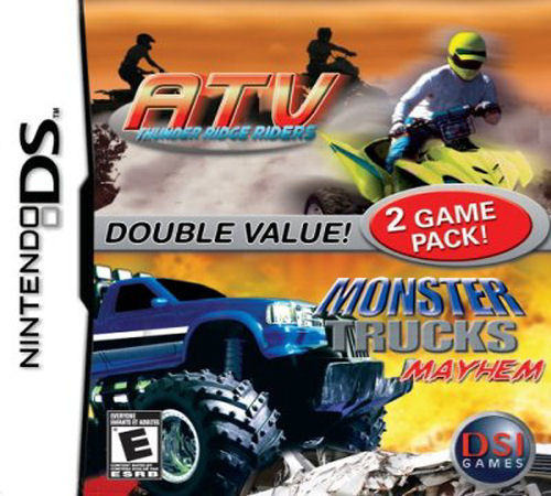 2 Game Pack! - Monster Trucks Mayhem + ATV - Thund