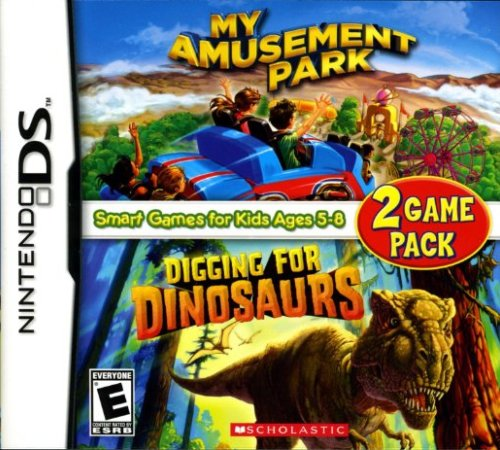 2 Game Pack - My Amusement Park  Digging For Dinosaurs