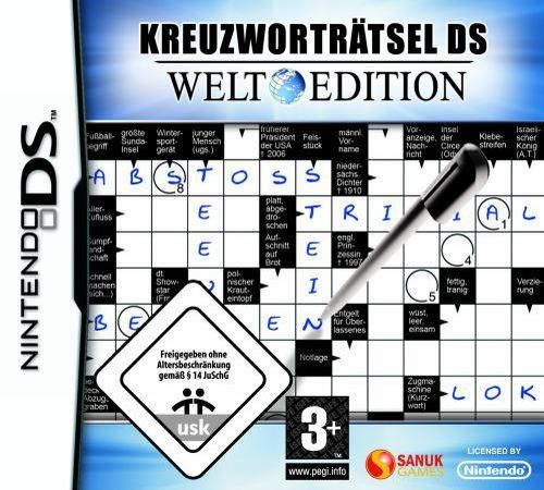 Kreuzwortraetsel Ds - Welt Edition