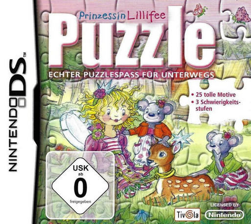 Princess Lillifee Puzzle - Echter Puzzlespass fuer Unterwegs