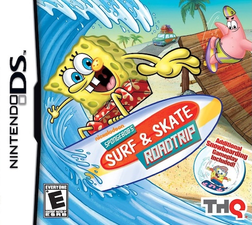 Spongebob's Surf And Skate Roadtrip