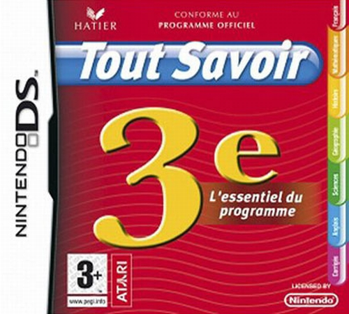 Tout Savoir 3e - L'essentiel Du Programme