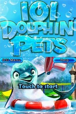 101 Dolphin Pets — Title screen