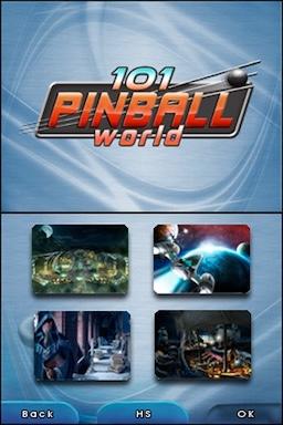 101 Pinball World — Title screen