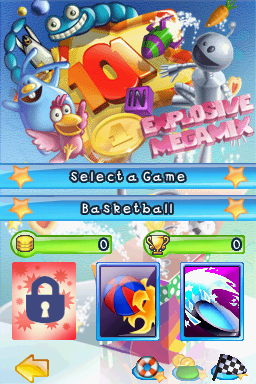 101 in 1 : Explosive Megamix — Title screen