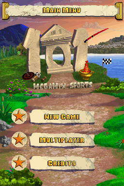 101 in 1 Sports Megamix — Title screen