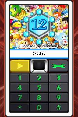 12 Family Games — Title screen