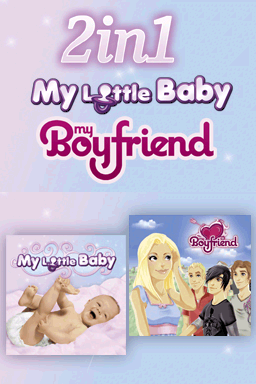 2 In 1 - My Little Baby  My Boyfriend — Title screen