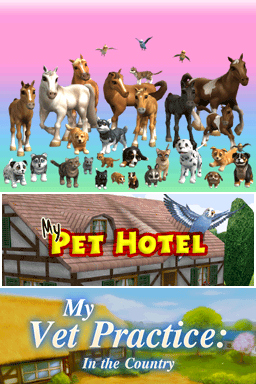 2 In 1 - My Pet Hotel  My Vet Practice - In The Country — Title screen