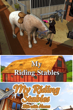 2 In 1 - My Riding Stables  My Riding Stables - Life With Horses — Title screen