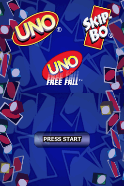 3 Game Pack! - Uno & Skip-Bo & Uno Free Fall — Title screen