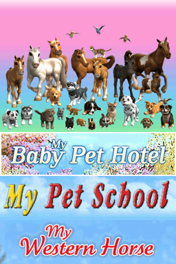 3 In 1 - Animals — Title screen