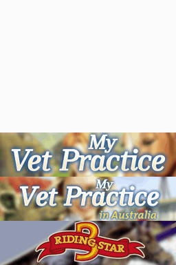3 In 1 - My Vet Practice And Riding Star And My Vet Practice In Australia — Title screen