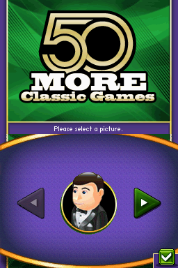 50 More Classic Games — Title screen