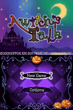 A Witch's Tale — Title screen