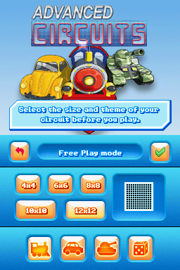 Advanced Circuits — Title screen